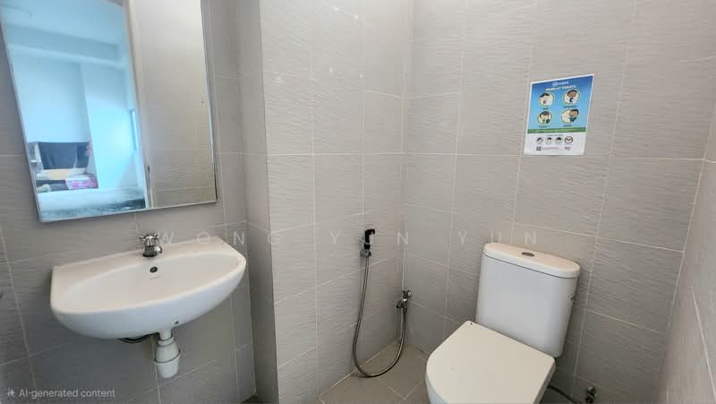 Jalan Kilang Barat, , 1,313 sqft, Light Industrial (B1) For Rent, by Wong Yun Yun, 500173707 - Bathroom - CommercialGuru.com.sg
