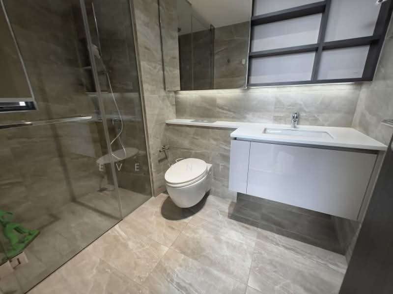 Lake Grande, 6 Jurong Lake Link, 2 Bedrooms, 775 sqft, Condominium For Sale, by Evelyn Fang, 500173712 - Master Bathroom - PropertyGuru.com.sg