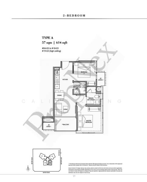 One Meyer, 1 Meyer Place, 2 Bedrooms, 614 sqft, Condominium For Sale, by Caline Leong, 500173713 - PropertyGuru.com.sg