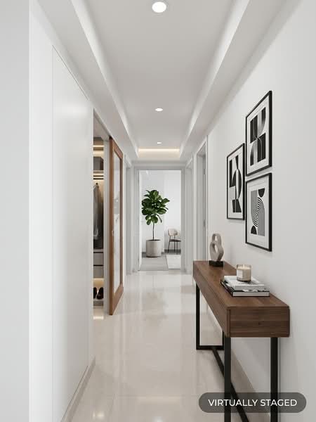 Rivercove Residences EC, 20 Anchorvale Ln, 3 Bedrooms, 904 sqft, Condominium For Sale, by Eugene Ng, 500173735 - Corridor - PropertyGuru.com.sg