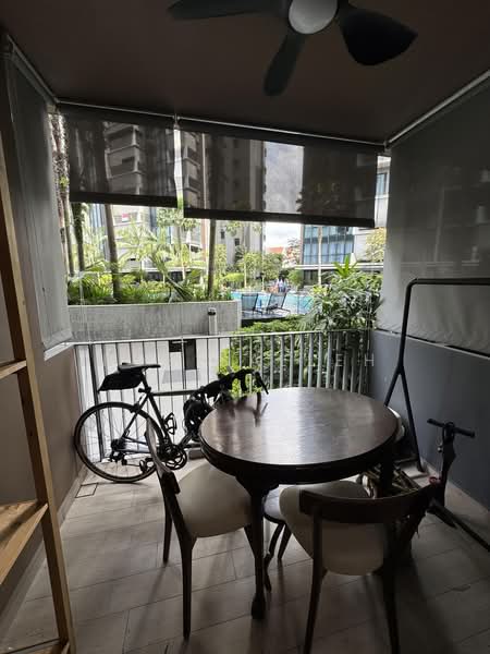 The Garden Residences, 1 Serangoon North View, 1 Bedroom, 494 sqft, Condominium For Rent, by Ros Salleh, 500173753 - Balcony - PropertyGuru.com.sg