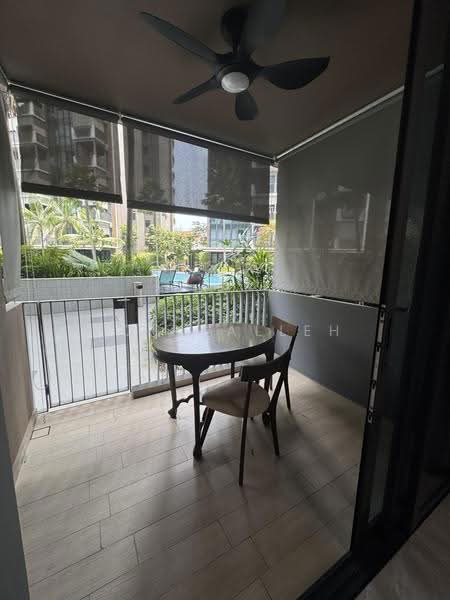 The Garden Residences, 1 Serangoon North View, Hougang / Punggol / Sengkang, 1 Bedroom, 494 sqft, Condominium For Rent, by Ros Salleh, 500173753 - Balcony - PropertyGuru.com.sg