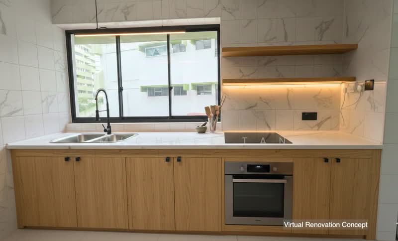 Pine Grove, 1A Pine Grove, 3 Bedrooms, 1,776 sqft, Condominium For Sale, by Michael Tan, 500173772 - Kitchen - PropertyGuru.com.sg