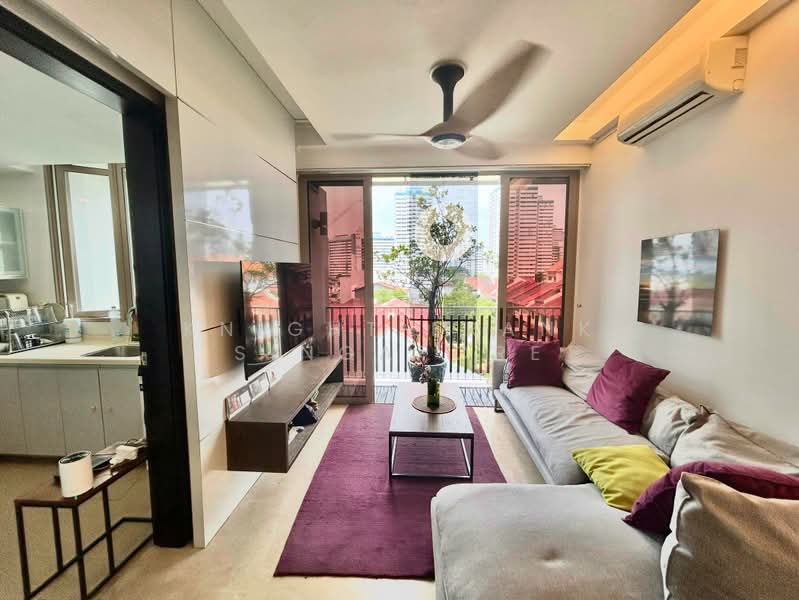 The Adara, 9 Chapel Road, 2 Bedrooms, 1,378 sqft, Condominium For Rent, by NICOLE LEE, 500173786 - Living Room - PropertyGuru.com.sg