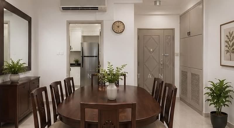Emerald Park, 2 Indus Road, 3 Bedrooms, 1,206 sqft, Condominium For Sale, by Connie Tan, 500173851 - Dining Room - PropertyGuru.com.sg