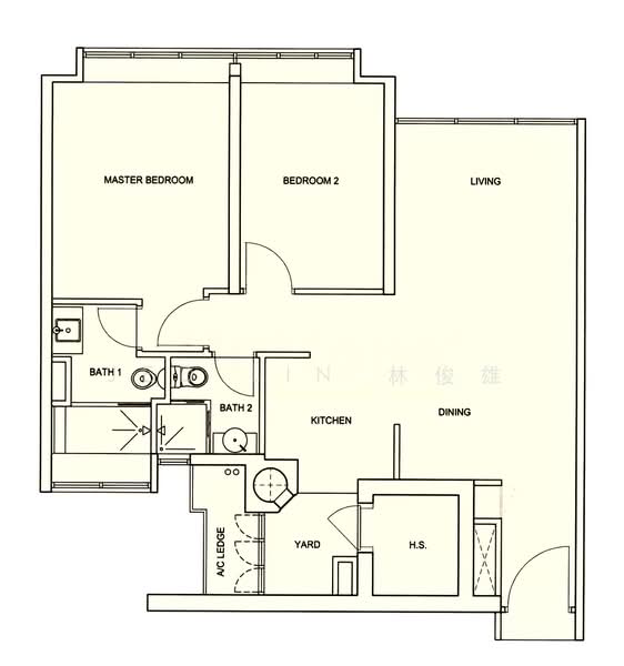 Icon, 10 Gopeng Street, 2 Bedrooms, 915 sqft, Apartment For Rent, by Jed Lin 林俊雄, 500173865 - PropertyGuru.com.sg