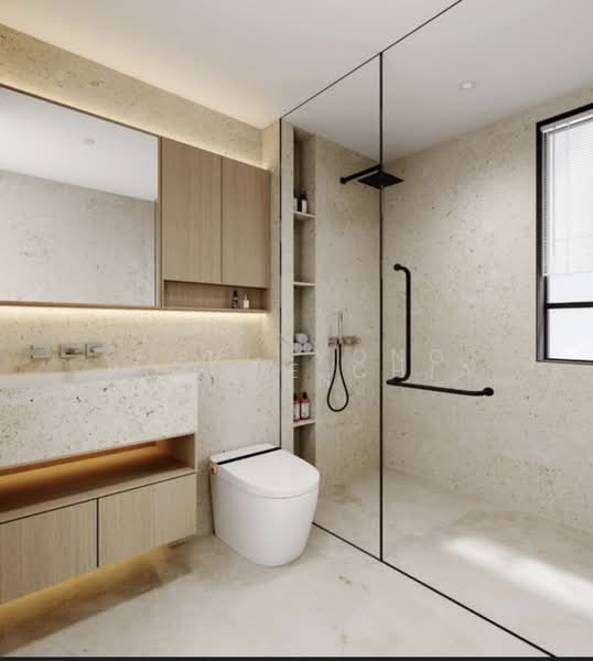 Jalan Leban | Sembawang Hill, , 5 Bedrooms, 5,133 sqft, Terraced House For Sale, by Ronnie Chia, 500173880 - Bathroom - PropertyGuru.com.sg