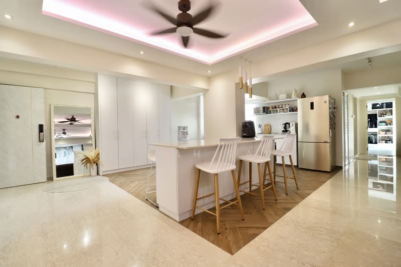 643 Choa Chu Kang Street 64, 643 Choa Chu Kang Street 64, 3 Bedrooms, 1,324 sqft, HDB Flat For Sale, by Zahidah Sauki, 500173915 - Island Dining Area - PropertyGuru.com.sg