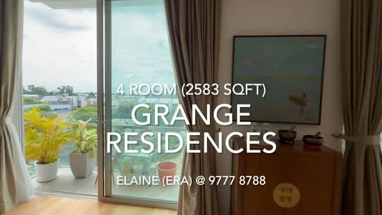 Grange Residences, 247 Tanglin Road, 4 Bedrooms, 2,583 sqft, Condominium For Sale, by Elaine Goh, 500173946 - PropertyGuru.com.sg