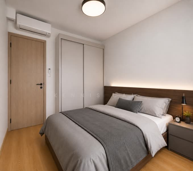Hundred Palms Residences, 276 Yio Chu Kang Road, 3 Bedrooms, 1,012 sqft, Executive Condominium For Rent, by Kennis Cai, 500173953 - Bedroom - PropertyGuru.com.sg
