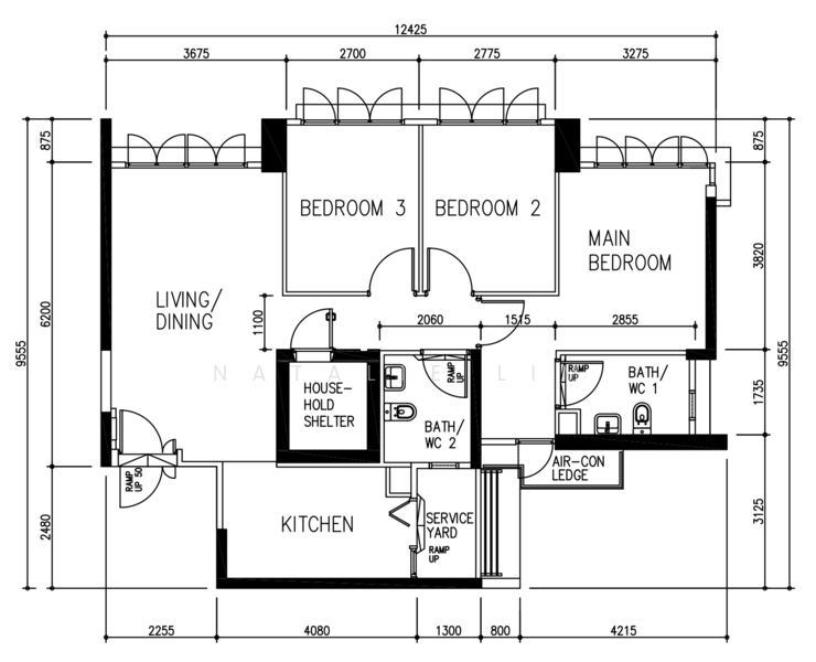 450A Sengkang West Way, 450A Sengkang West Way, 3 Bedrooms, 990 sqft, HDB Flat For Sale, by Natalie Lim, 500173977 - PropertyGuru.com.sg