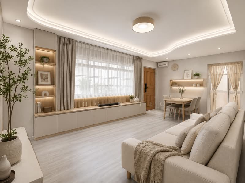 195 Rivervale Drive, 195 Rivervale Drive, 3 Bedrooms, 979 sqft, HDB Flat For Sale, by Logen Teo, 500173982 - Living Room - Potential look - PropertyGuru.com.sg