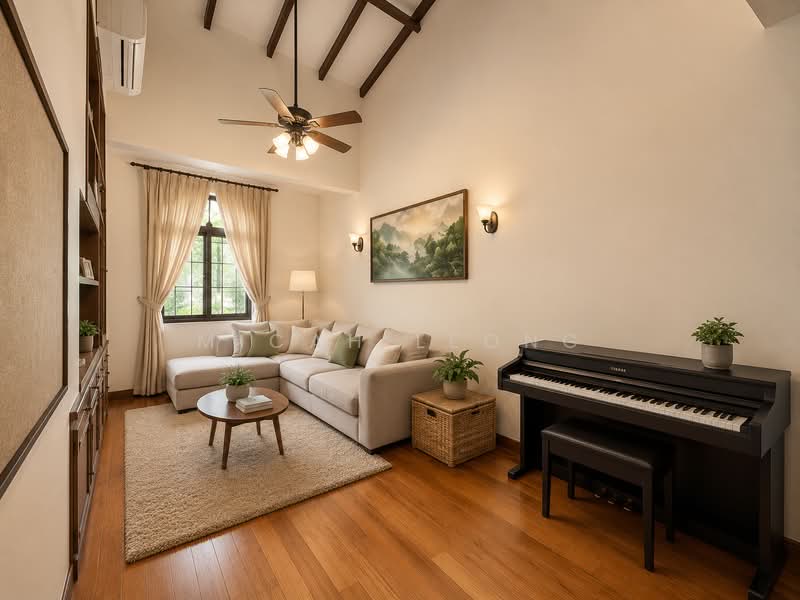 ✨LANDED ELITE✨ Semi-D @ Serangoon Garden Estate, , 5 Bedrooms, 3,000 sqft, Semi-Detached House For Sale, by Micah Leong, 500173989 - Living Room - PropertyGuru.com.sg