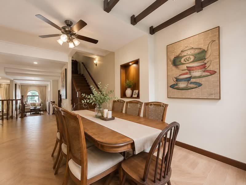 ✨LANDED ELITE✨ Semi-D @ Serangoon Garden Estate, , 5 Bedrooms, 3,000 sqft, Semi-Detached House For Sale, by Micah Leong, 500173989 - Dining Room - PropertyGuru.com.sg