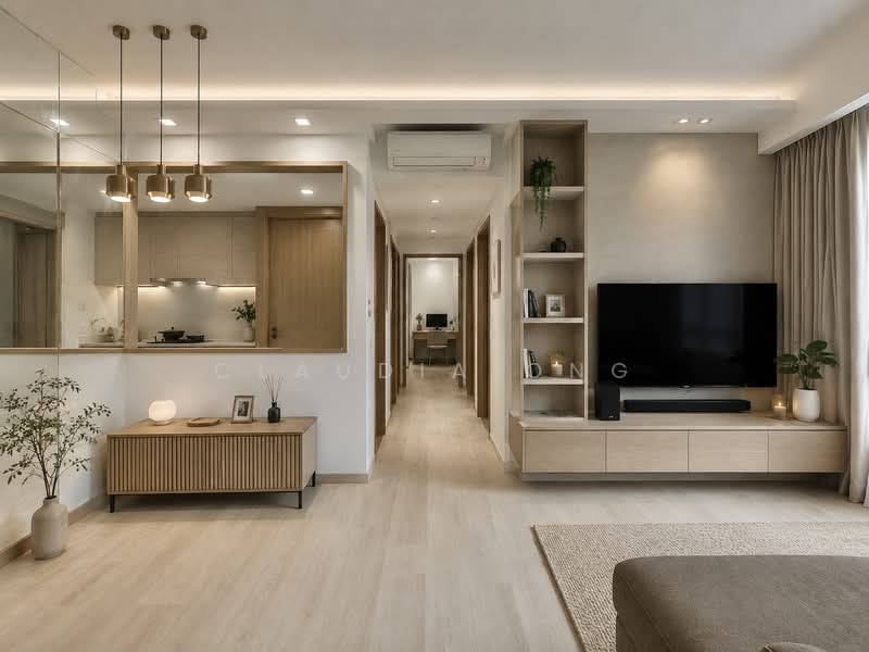 The Visionaire, 174 Canberra Drive, 3 Bedrooms, 980 sqft, Executive Condominium For Sale, by Claudia Ong, 500173997 - Living Room - PropertyGuru.com.sg