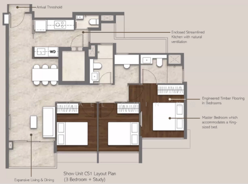 Dunearn House, 760 Dunearn Road, 3 Bedrooms, 947 sqft, Condominium For Sale, by Michael Chin 陈俊雄, 500174021 - PropertyGuru.com.sg