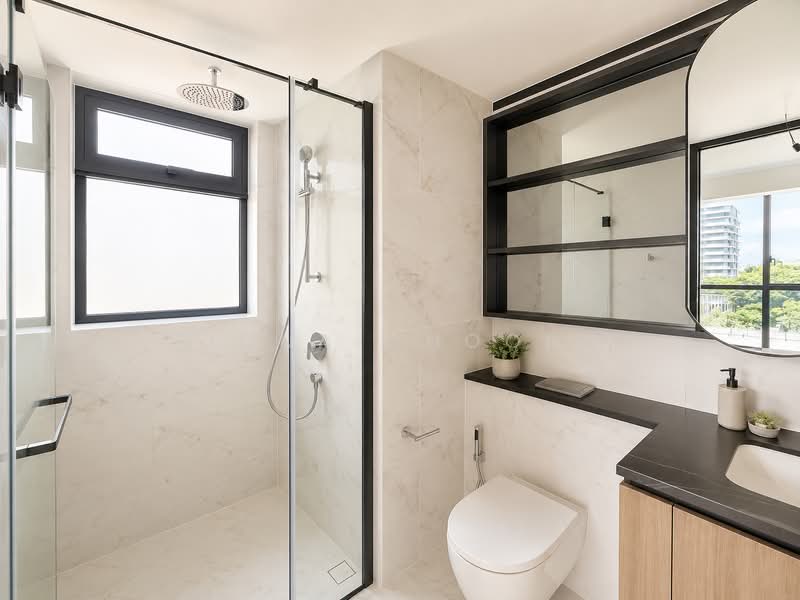Sceneca Residence, Tanah Merah Kechil Link, 3 Bedrooms, 904 sqft, Condominium For Rent, by Fiona Choong, 500174034 - Bathroom - PropertyGuru.com.sg