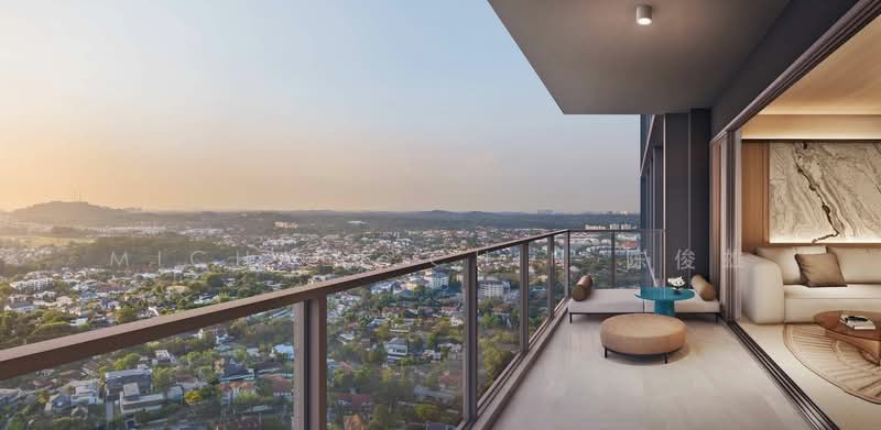 Thomson Reserve, Bright Hill Drive, 3 Bedrooms, 947 sqft, Condominium For Sale, by Michael Chin 陈俊雄, 500174037 - Balcony - PropertyGuru.com.sg