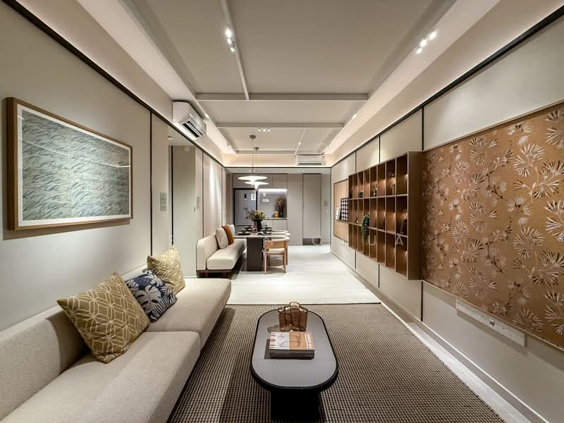 ⭐️CHEAP⭐️ NEW 3-Bedroom Undervalue D23, , 3 Bedrooms, 1,023 sqft, Condominium For Sale, by Kelvin Chua, 500174045 - Living Room - PropertyGuru.com.sg