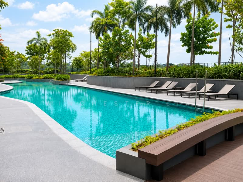 Lentor Modern, Lentor Central, 3 Bedrooms, 990 sqft, Condominium For Sale, by Winchester Lin, 500174059 - Pool - PropertyGuru.com.sg