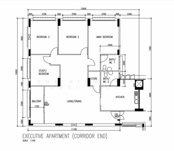 542 Serangoon North Avenue 4, 542 Serangoon North Avenue 4, 3 Bedrooms, 1,603 sqft, HDB Flat For Sale, by Noor Hermie Bin Abdul Malek, 500174071 - PropertyGuru.com.sg
