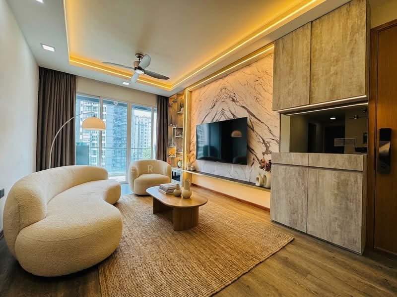 Waterview, 91 Tampines Avenue 1, 2 Bedrooms, 926 sqft, Condominium For Sale, by Eric Lim, 500174072 - Living Room - PropertyGuru.com.sg