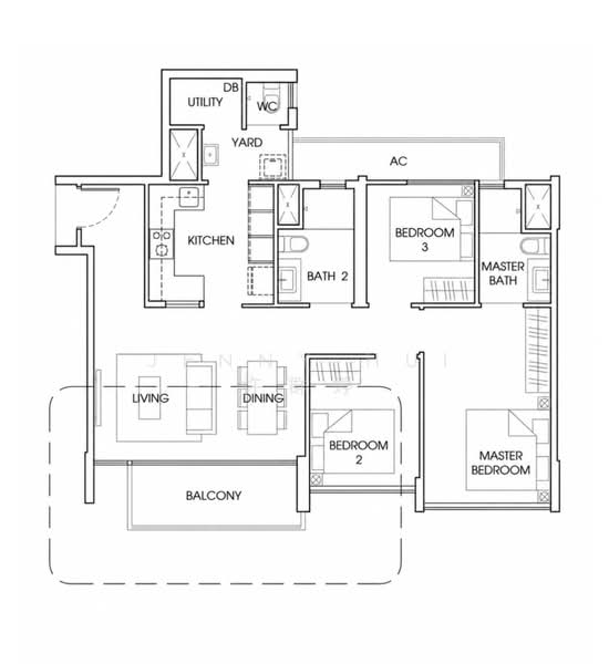 The Vales, 79 Anchorvale Crescent, 3 Bedrooms, 1,033 sqft, Condominium For Sale, by Jenny Hui 许群婷, 500174108 - PropertyGuru.com.sg