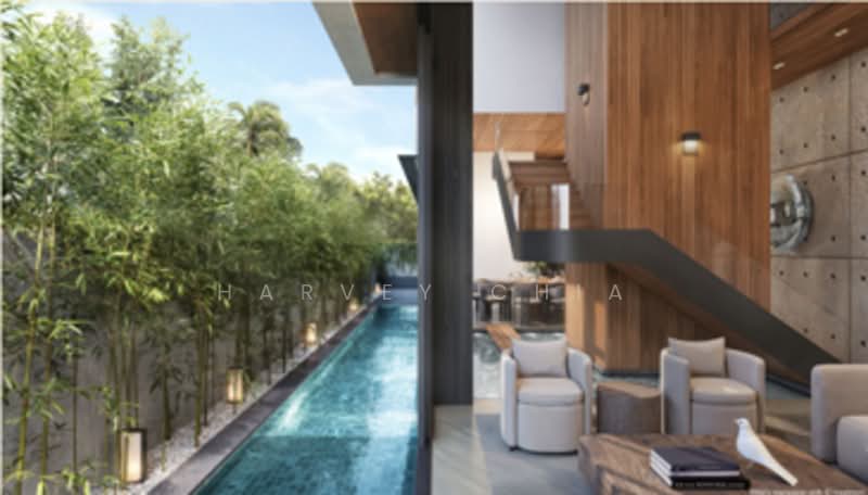 Brand new corner terrace house in D11, , 5 Bedrooms, 5,700 sqft, Corner Terrace For Sale, by Harvey Chia, 500174110 - Living Room - PropertyGuru.com.sg