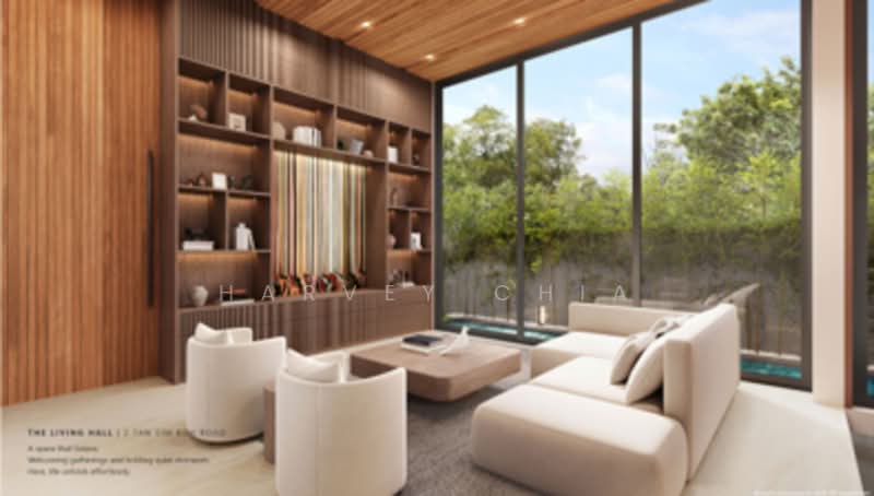 Brand new corner terrace house in D11, , 5 Bedrooms, 5,700 sqft, Corner Terrace For Sale, by Harvey Chia, 500174110 - Living Room - PropertyGuru.com.sg