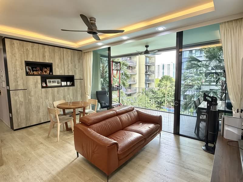 The Amore, 57A Edgedale Plains, 3 Bedrooms, 1,098 sqft, Condominium For Sale, by Kenneth Lim CT, 500174115 - Living Room - PropertyGuru.com.sg