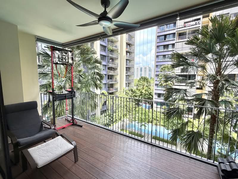 The Amore, 57A Edgedale Plains, 3 Bedrooms, 1,098 sqft, Condominium For Sale, by Kenneth Lim CT, 500174115 - Balcony - PropertyGuru.com.sg