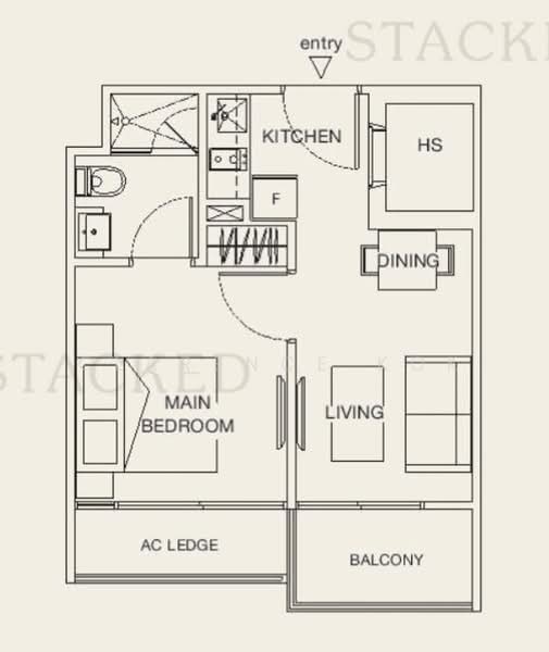 Suites @ Topaz, 3 Topaz Road, 1 Bedroom, 420 sqft, Condominium For Sale, by Clarence Kok, 500174122 - PropertyGuru.com.sg