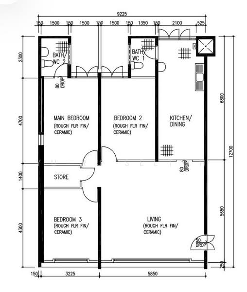347 Ubi Avenue 1, 347 Ubi Avenue 1, 3 Bedrooms, 1,119 sqft, HDB Flat For Sale, by Yu-ru Seetoh, 500174126 - PropertyGuru.com.sg