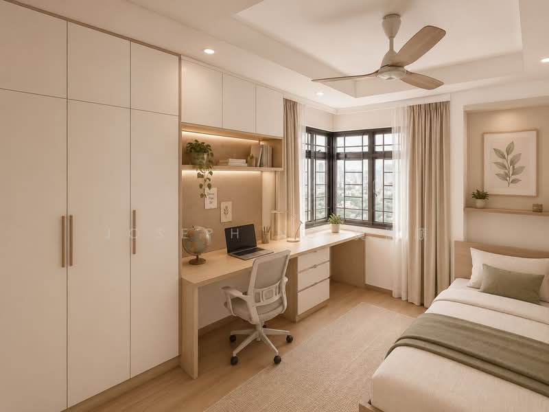 Cheap Spacious Corner High Floor Near MRT, , 4 Bedrooms, 1,302 sqft, HDB Flat For Sale, by Joseph Ng 黄德顺, 500174134 - Bedroom - PropertyGuru.com.sg