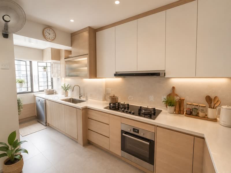 Cheap Spacious Corner High Floor Near MRT, , 4 Bedrooms, 1,302 sqft, HDB Flat For Sale, by Joseph Ng 黄德顺, 500174134 - Kitchen - PropertyGuru.com.sg