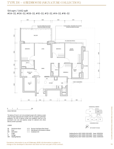 Aurea, 802 Beach Road, 4 Bedrooms, 1,442 sqft, Condominium For Sale, by Andy Wee, 500174151 - PropertyGuru.com.sg