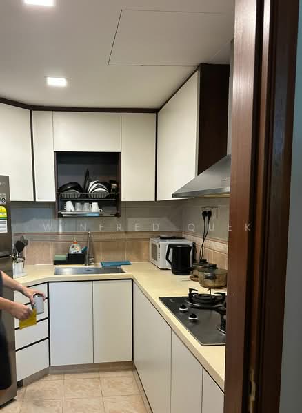 Eastpoint Green, 1 Simei Street 3, Room Rental, 150 sqft, Condominium For Rent, by Winfred Quek, 500174210 - Kitchen - PropertyGuru.com.sg