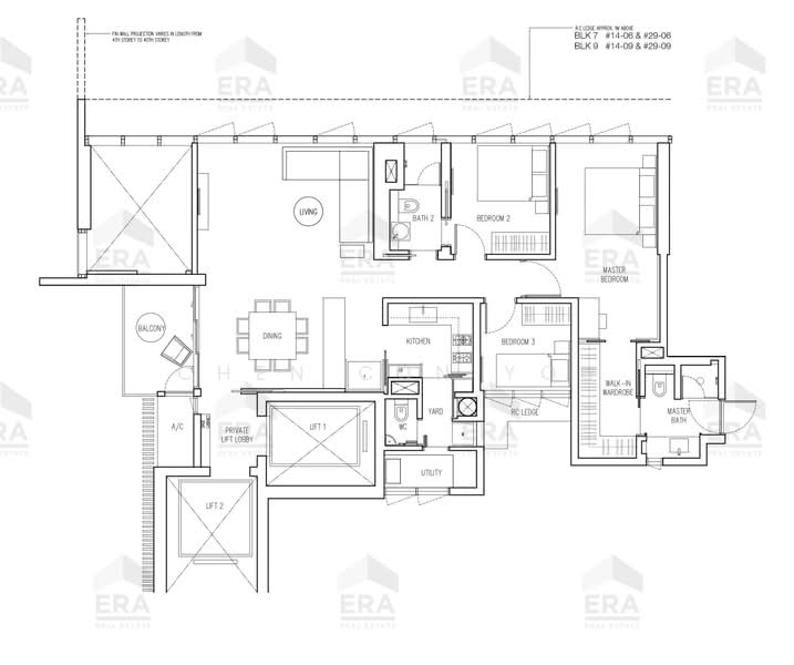 Echelon, 9 Alexandra View, 3 Bedrooms, 1,292 sqft, Condominium For Rent, by Chen Cun You, 500174213 - PropertyGuru.com.sg