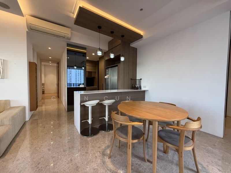 Echelon, 9 Alexandra View, 3 Bedrooms, 1,292 sqft, Condominium For Rent, by Chen Cun You, 500174213 - Living Room - PropertyGuru.com.sg