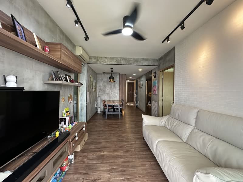 The Topiary, 11 Fernvale Lane, 3 Bedrooms, 915 sqft, Executive Condominium For Sale, by Jackie Mang, 500174232 - Living Room - PropertyGuru.com.sg