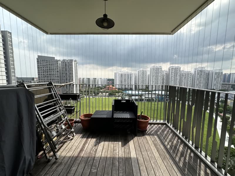 The Topiary, 11 Fernvale Lane, 3 Bedrooms, 915 sqft, Executive Condominium For Sale, by Jackie Mang, 500174232 - Balcony - PropertyGuru.com.sg
