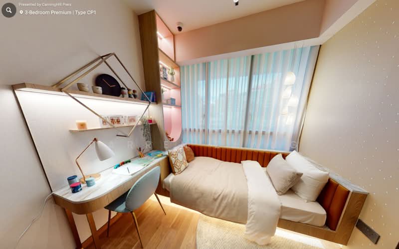 CanningHill Piers, 5 Clarke Quay, 3 Bedrooms, 1,259 sqft, Condominium For Sale, by Darren Zhang, 500174292 - Bedroom - PropertyGuru.com.sg