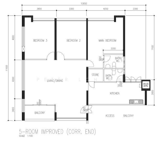 788 Yishun Avenue 2, 788 Yishun Avenue 2, 3 Bedrooms, 1,302 sqft, HDB Flat For Sale, by Peter Loh 彼得, 500174317 - PropertyGuru.com.sg