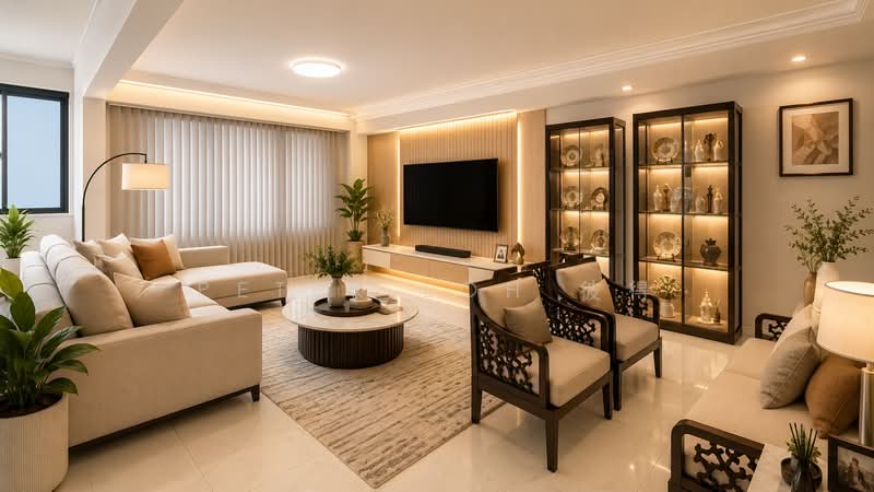 788 Yishun Avenue 2, 788 Yishun Avenue 2, 3 Bedrooms, 1,302 sqft, HDB Flat For Sale, by Peter Loh 彼得, 500174317 - Living Room - PropertyGuru.com.sg