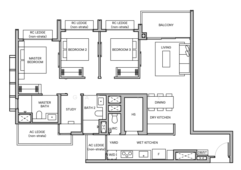 Hudson Place Residences, , 3 Bedrooms, 1,055 sqft, Condominium For Sale, by Gates Lee, 500174319 - PropertyGuru.com.sg