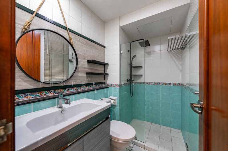 The Floravale, 218 Westwood Avenue, 3 Bedrooms, 1,238 sqft, Executive Condominium For Sale, by Warren Chan, 500174329 - Bathroom - PropertyGuru.com.sg