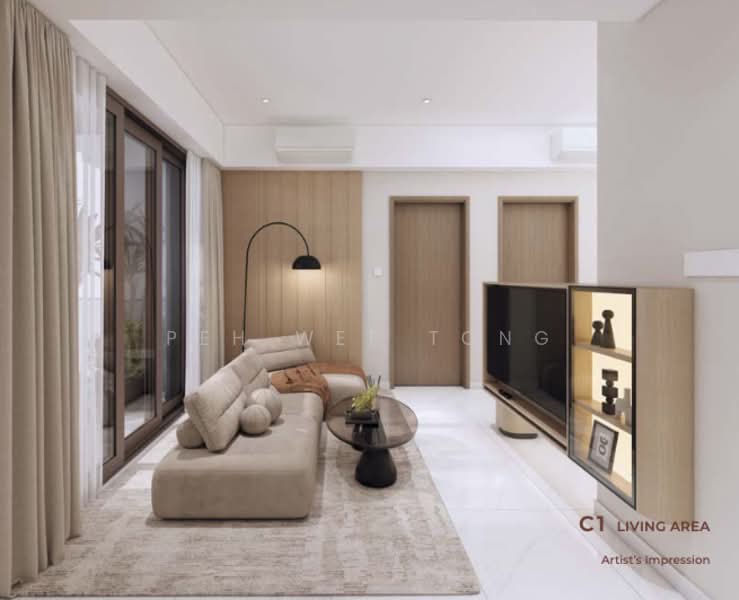 The Bronze, 46 Boon Teck Road, 2 Bedrooms, 774 sqft, Apartment For Sale, by Peh Wee Tong, 500174349 - Living Room - PropertyGuru.com.sg
