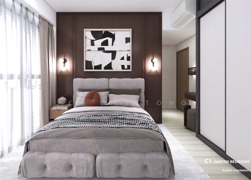 The Bronze, 46 Boon Teck Road, 2 Bedrooms, 774 sqft, Apartment For Sale, by Peh Wee Tong, 500174349 - Master Bedroom - PropertyGuru.com.sg