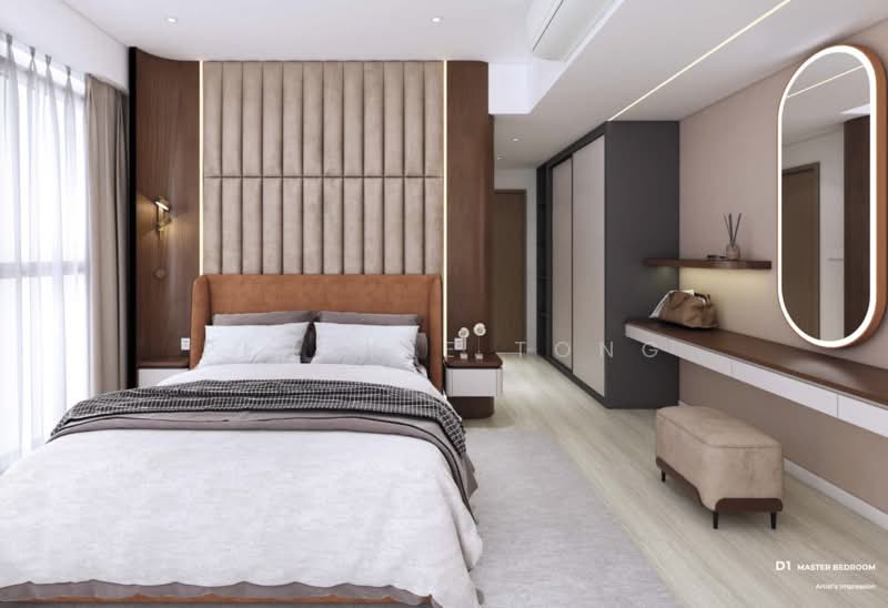 The Bronze, 46 Boon Teck Road, 3 Bedrooms, 1,259 sqft, Apartment For Sale, by Peh Wee Tong, 500174371 - Master Bedroom - PropertyGuru.com.sg