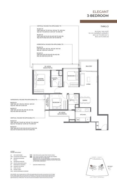 ELTA, 12 Clementi Avenue 1, 3 Bedrooms, 926 sqft, Condominium For Sale, by Rick Yang, 500174416 - C1 - PropertyGuru.com.sg